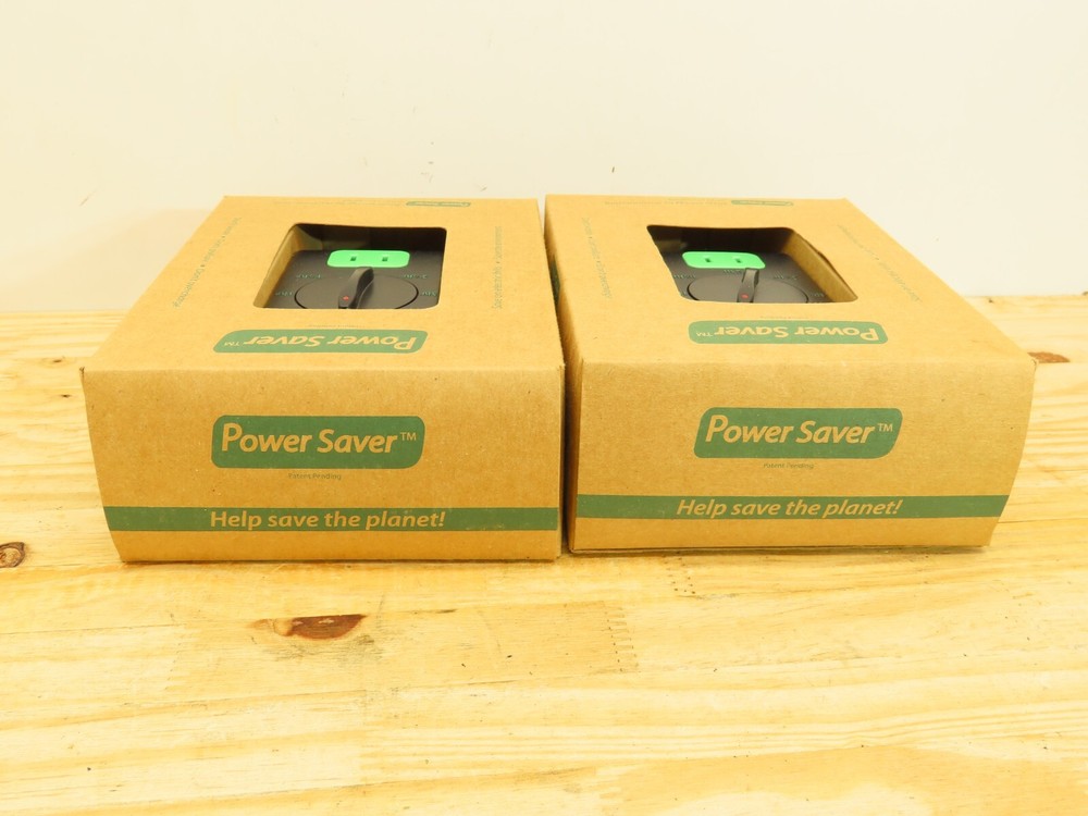 Power Star Power Electricity Energy Saver Saving Box US Plug Timer