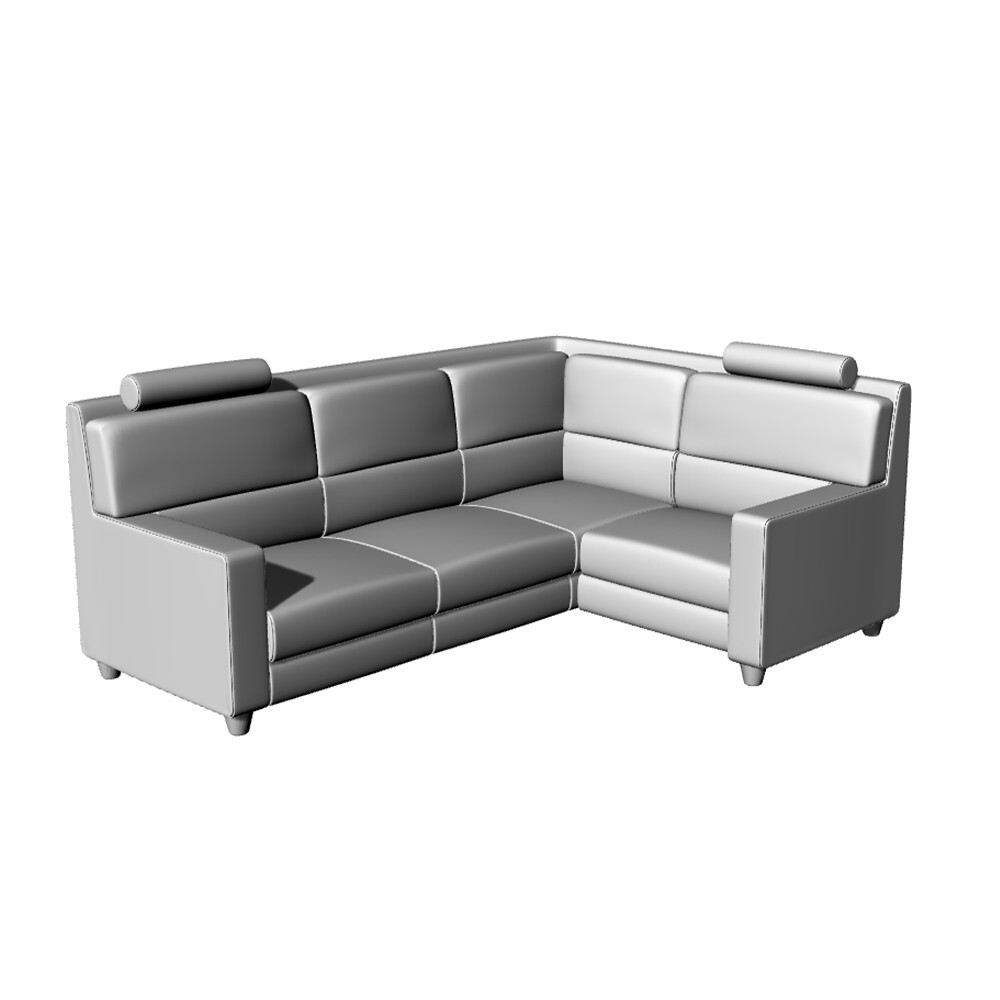LaoYao 1:72 Corner Sofa 2pcs