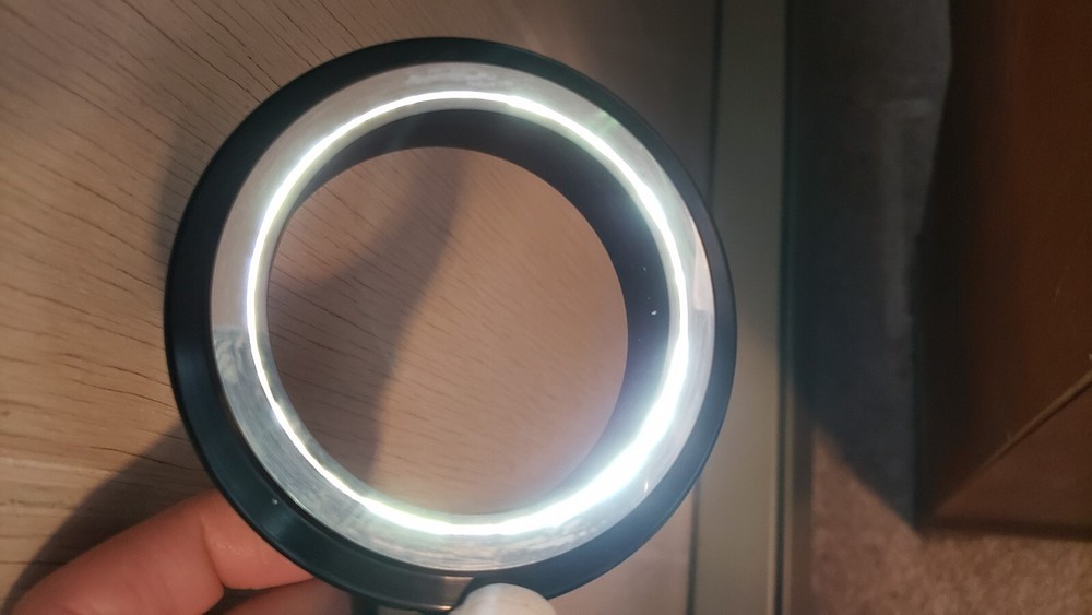 Fostec I Light Source Fiber Optic Light Guide W/ Ring *TESTED* 