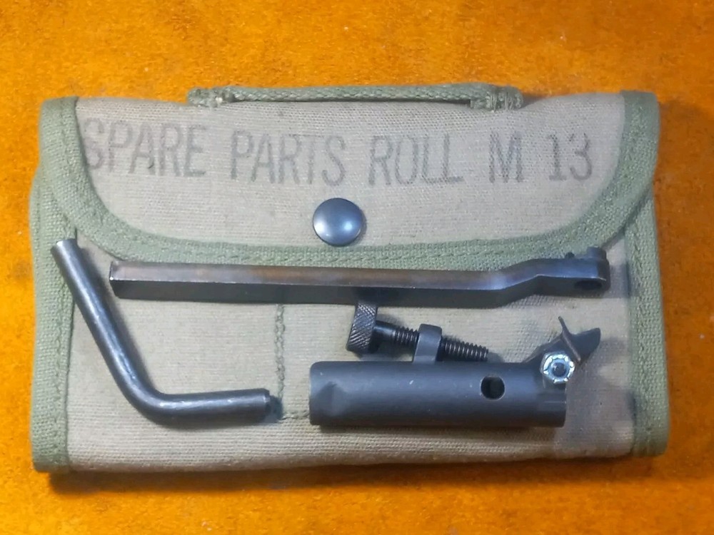 M1 Carbine Bolt Tool Kit With USGI M13 Tool Roll