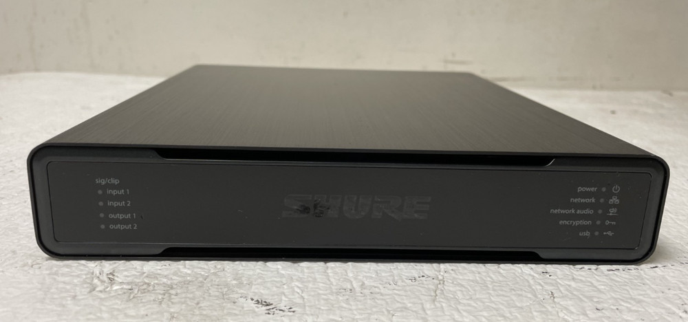 Shure P300-IMX Audio Conferencing Processor Intellimix DSP Dante UNTESTED
