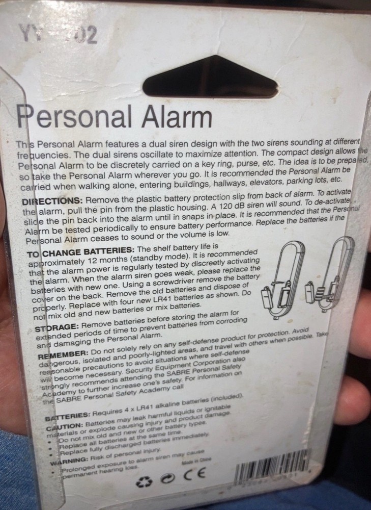 Personal Alarm: Portable Safety & Security