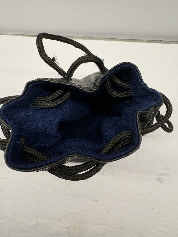 4X3X3" Lens Soft Pouch Case/Storage Bag: Black Bag Drawstring. Read Description