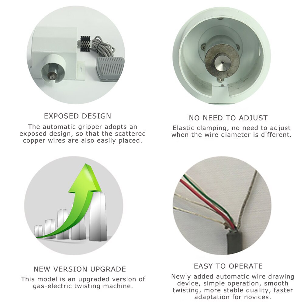 Medium Hole Sleeve Twisting Machine Electronic Wire Enameled Wire Strander