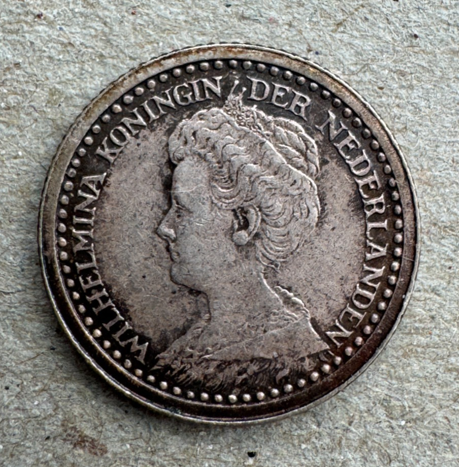 Netherlands, 10 Cents, 1918, KM#145