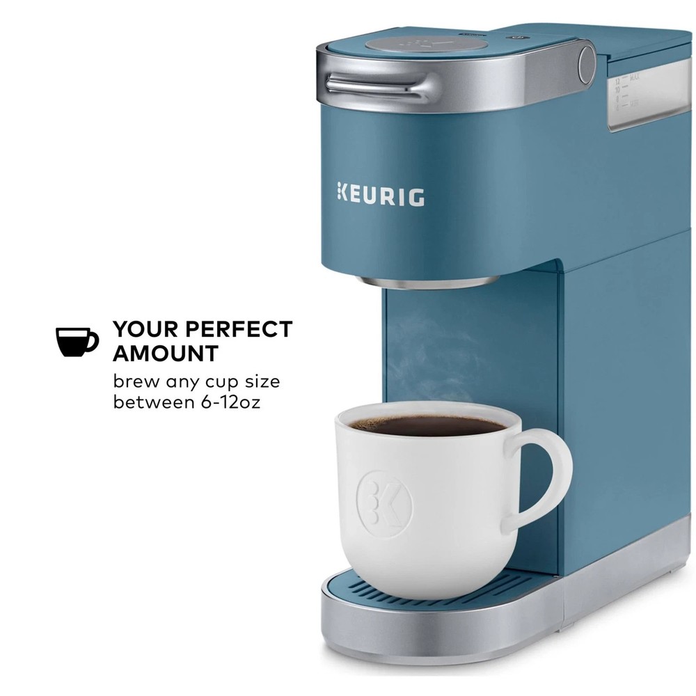 Keurig K-Mini Plus Single Serve K-Cup Pod Coffee Maker, Evening Teal