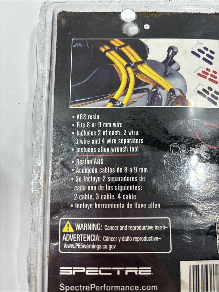 Spectra V8 Spark Plug Wire Separators