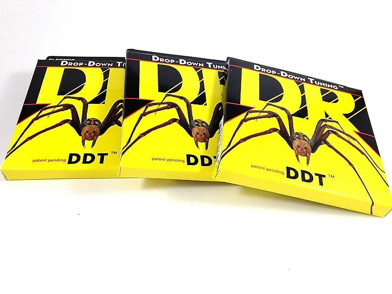DR Guitar Strings 3 Sets Electric DDT Drop Down Tuning 11-54