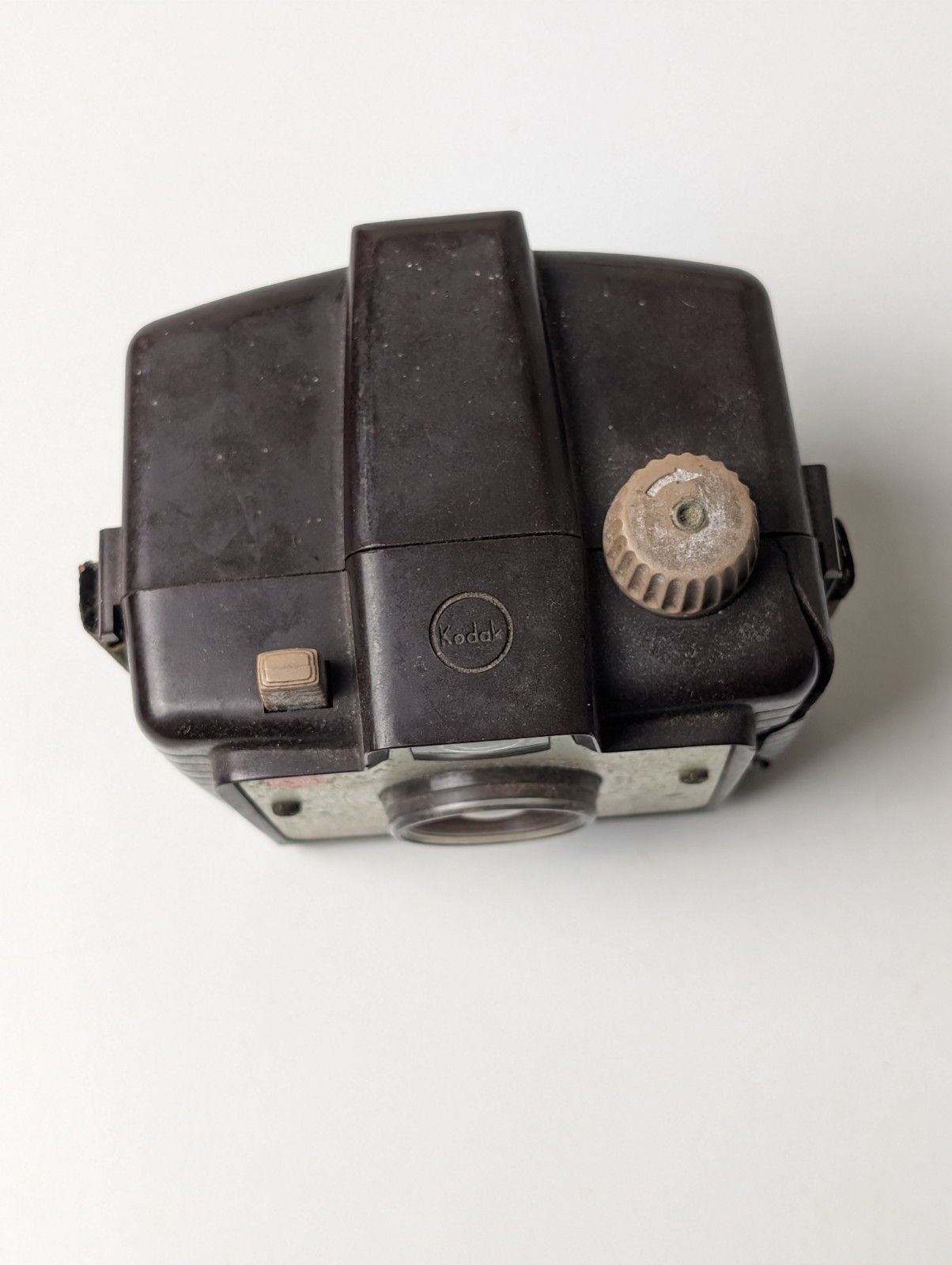 Vintage Kodak Brownie Holiday Camera Dakon Lens Untested For Parts or Repair