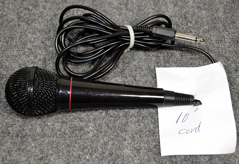 Karaoke Microphone Philips PH62080 Uni-Directional Cable Dynamic Black Wired