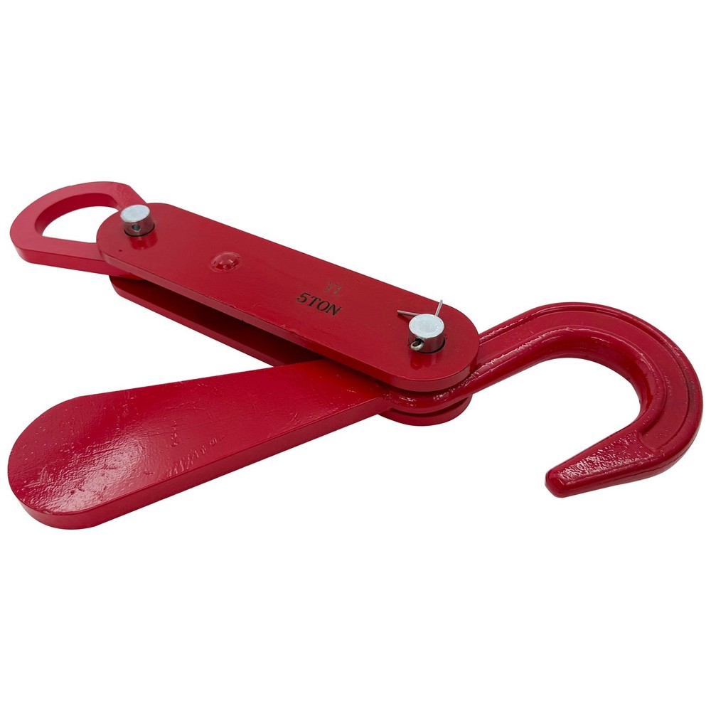 5T Automatic Unloading Hooks Cargo Lifting Hooks Integral Suspension Rings