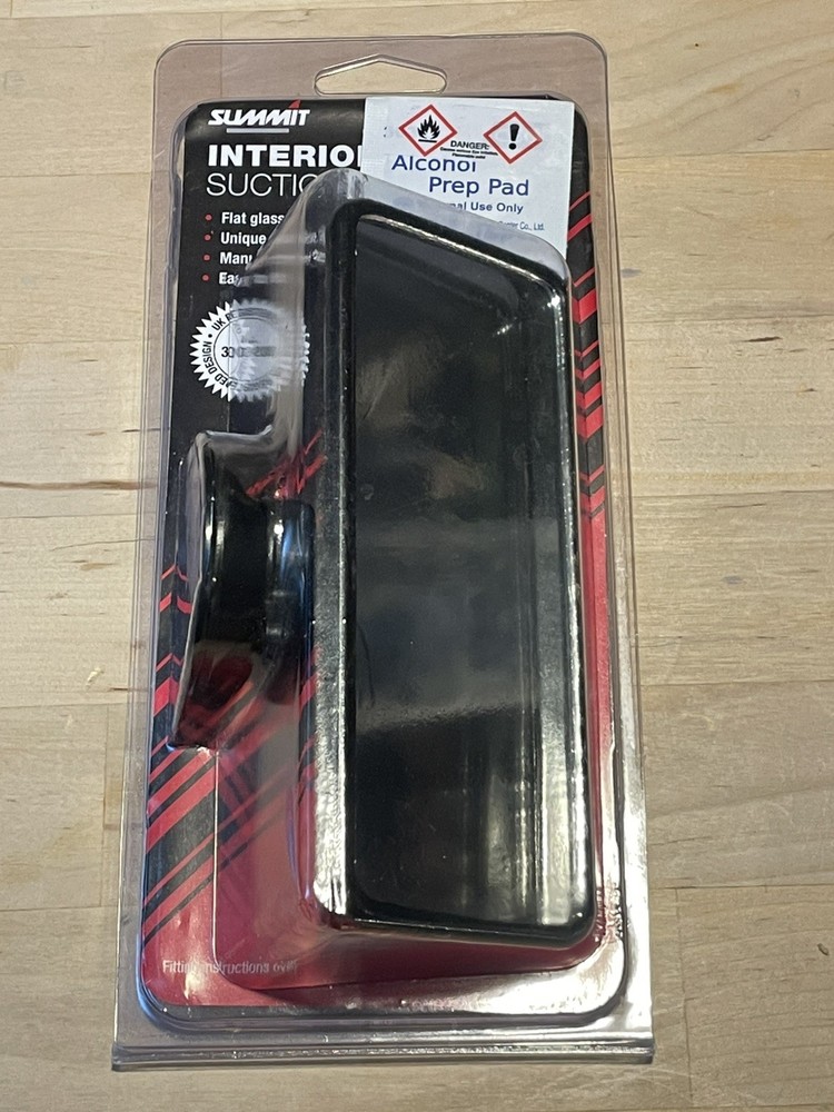 Car Interior Rear View Mirror Suction Cup Fit Learner Driver Summit RV30