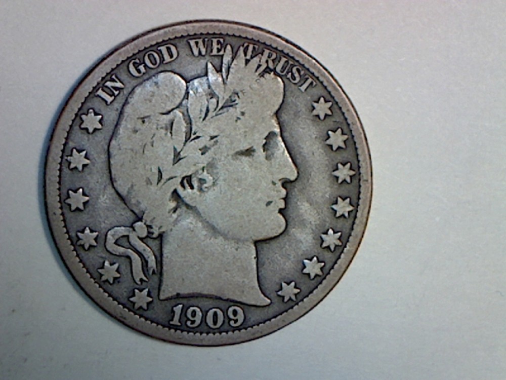 1909-O BARBER HALF DOLLAR FINE LOT "W"