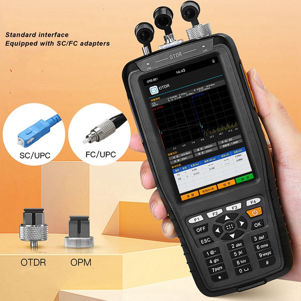 Portable Optical Tester For Network Construction And Breakpoint Identification