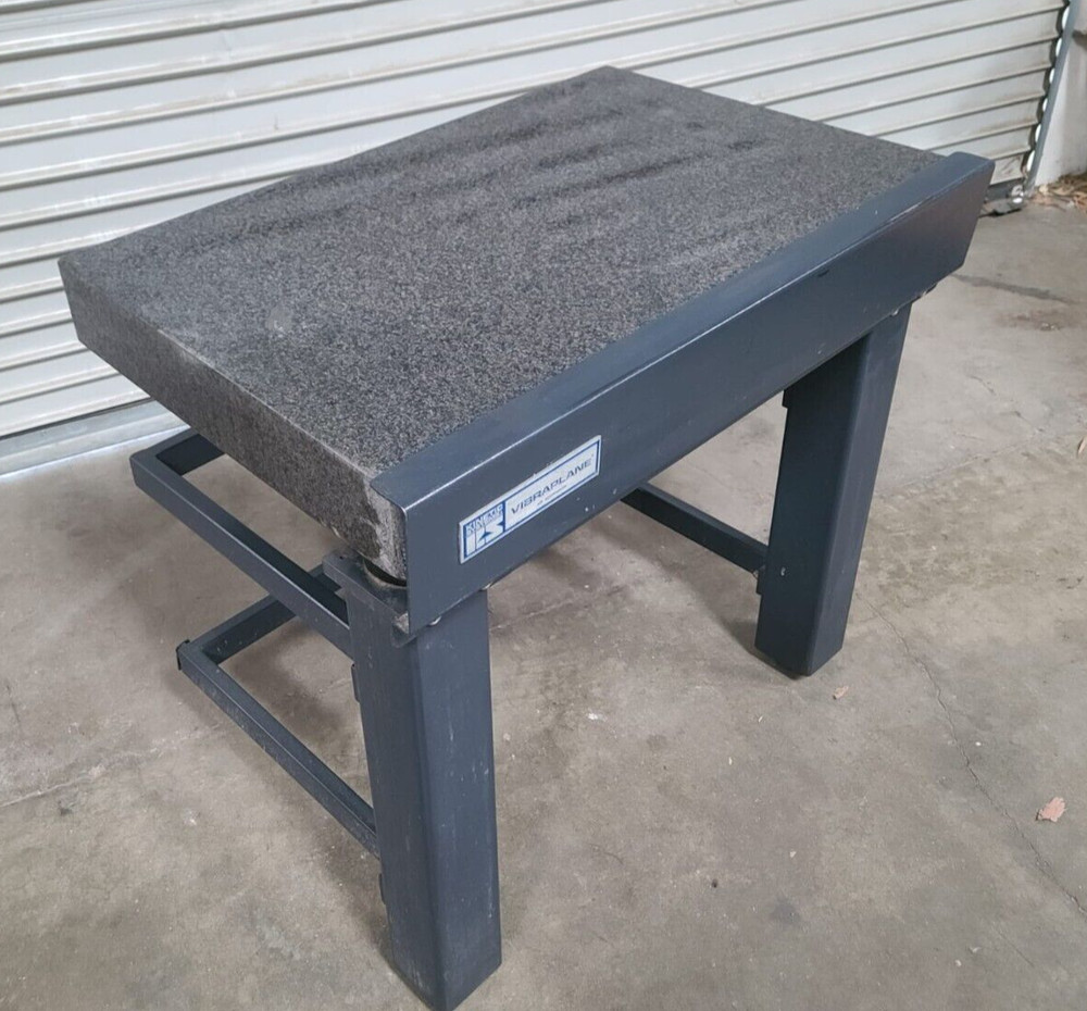 Ace Kinetic Systems Vibraplane PRECISION Granite Table Surface Inspection Plate