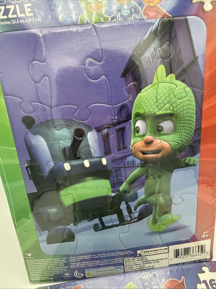 2 PJ Masks Puzzles 16-Pieces Spin Master cardinal New In Wrap