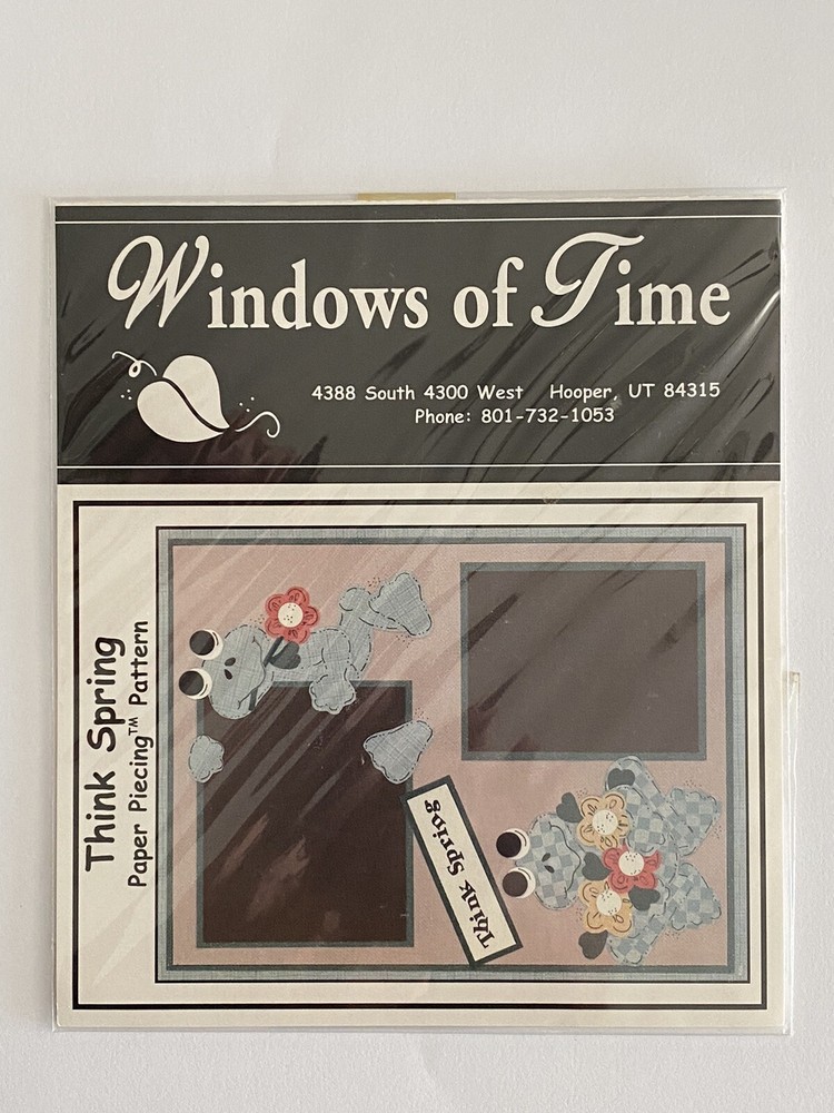 Windows of Time Paper Piecing Patterns - various patterns to choose from