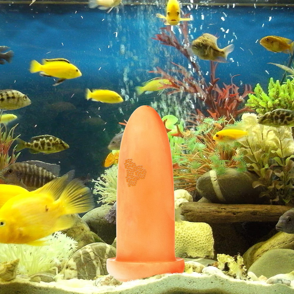 Popetpop Fish Breeding Cones Cave, Ceramic Spawning Breed Cone Spawnin