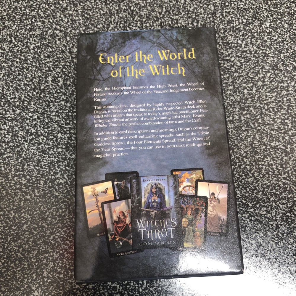 Witches Tarot Deck By Ellen Dugan