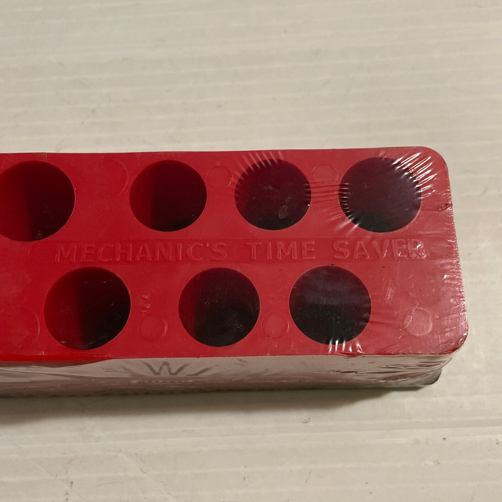 NEW Blue Point Magnetic Socket Tray Holder Organizer Red 13 SOCKET HOLDER