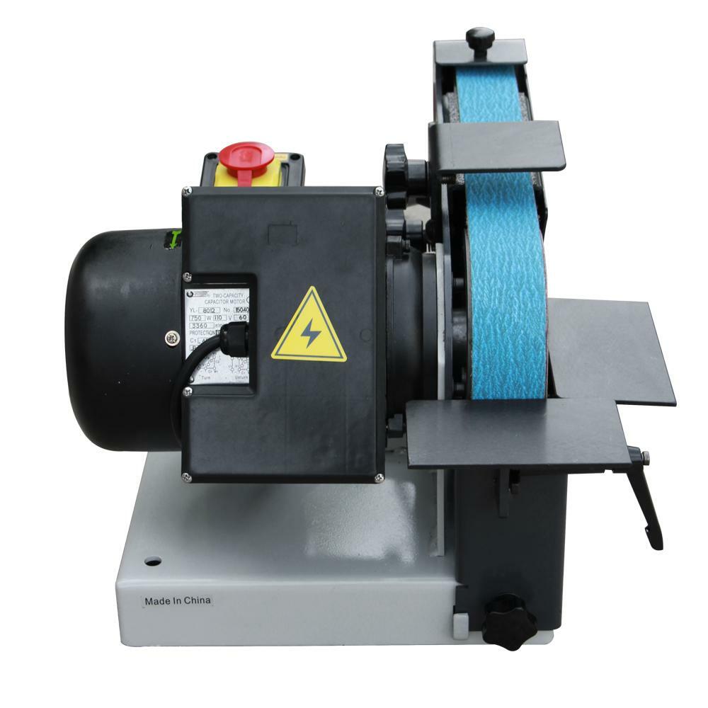BG-2, Combination Belt and Disk Grinder, 6'' Disk Diameter, 2'' Belt Width, 40''