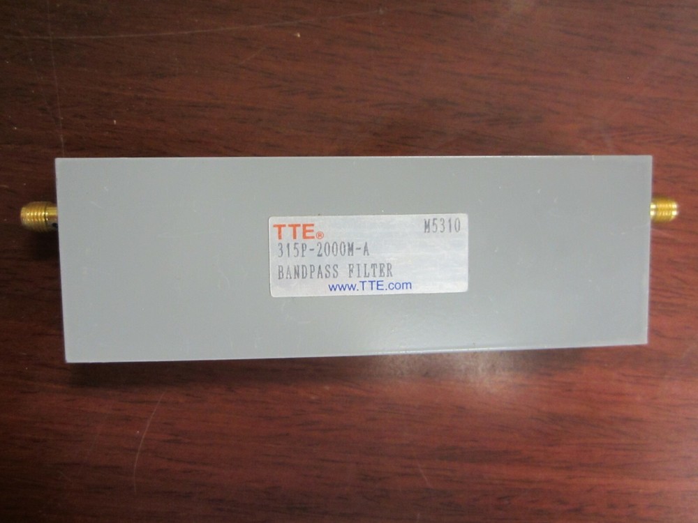 TTE 315P-2000M-A Bandpass Filter
