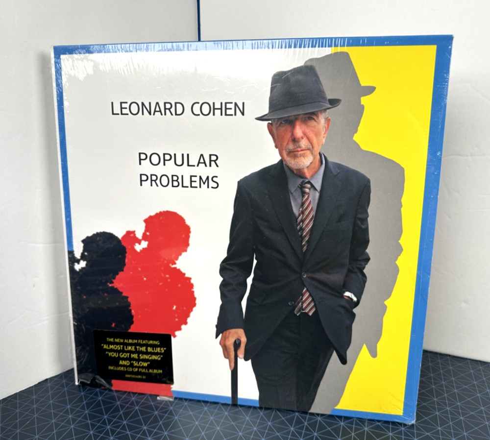 Leonard Cohen - Popular Problems (Vinyl Record, 2014, Columbia) w/ CD, NEW!