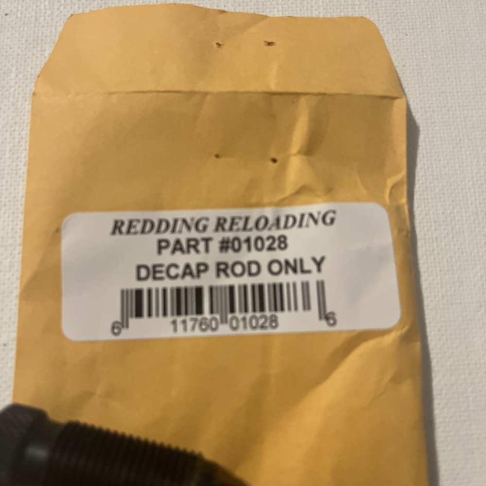 #01028 REDDING REPLACEMENT DECAPPING ROD - BRAND NEW