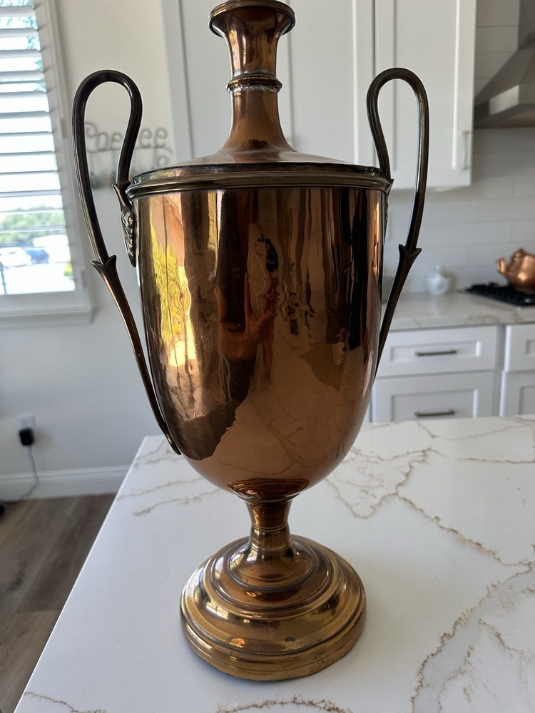 Antique Copper Russian Samavor