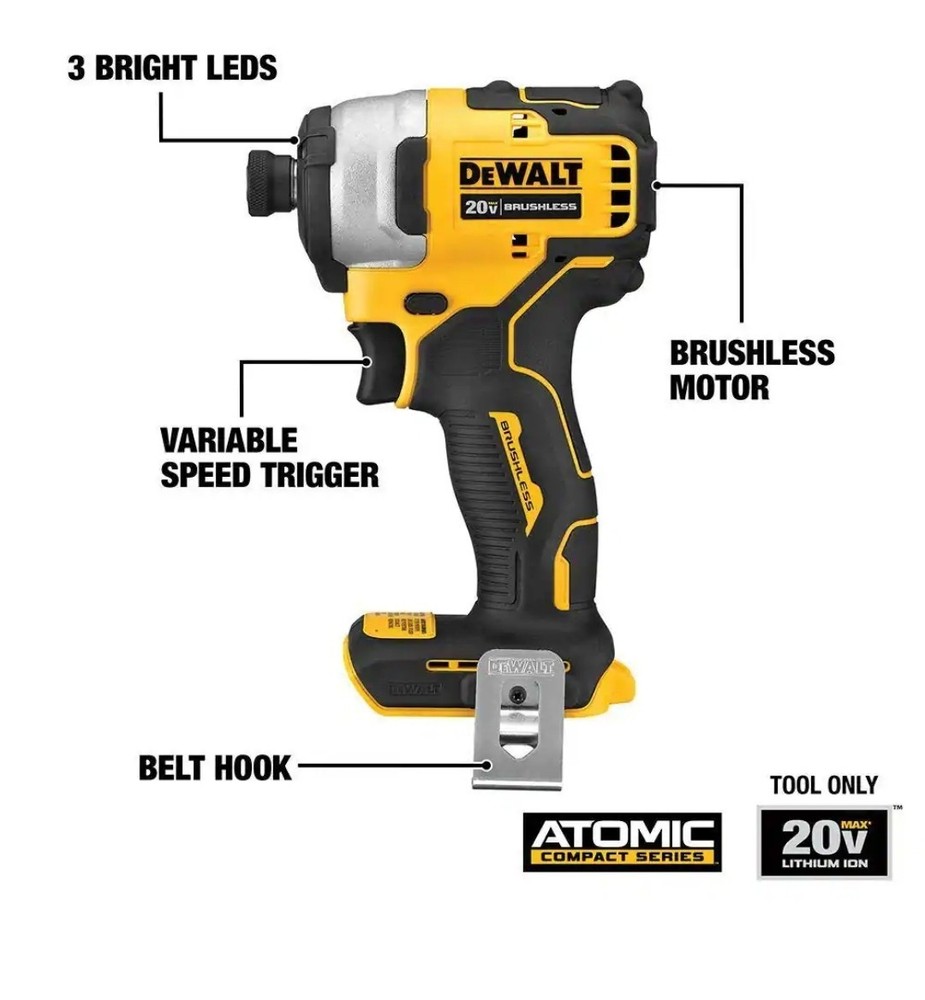 DEWALT DCK225D2 20V Max Brushless 2-Tool Combo Kit OPEN BOX