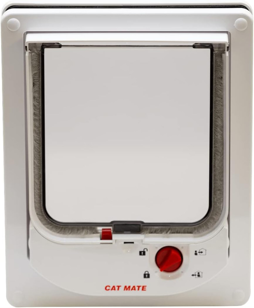 Electromagnetic Cat Flap, White