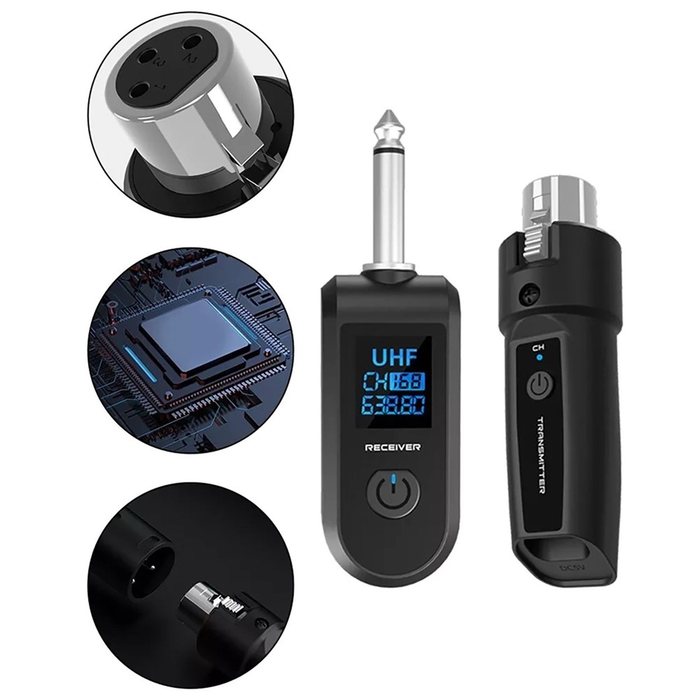 Audio Transmitter&Receiver Wireless Stable Audio Transmission For Mic/Mixing