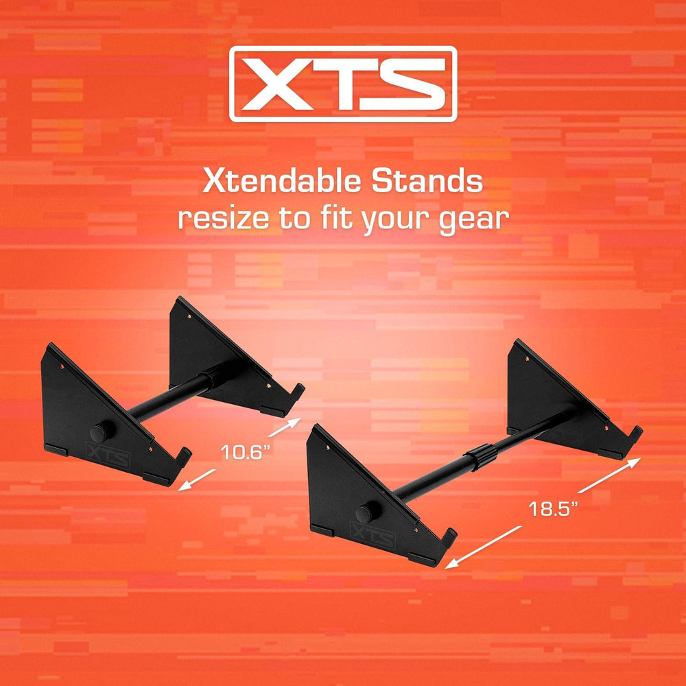 XTS Large Desktop Stand for Samplers, Synths, MIDI Controllers, and Drum Machine