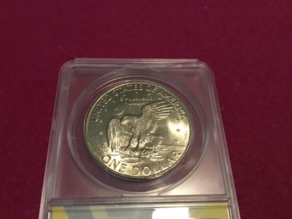 Sharp, High Grade, Certified 1971 P Eisenhower Ike Clad Dollar RARE Condition !!