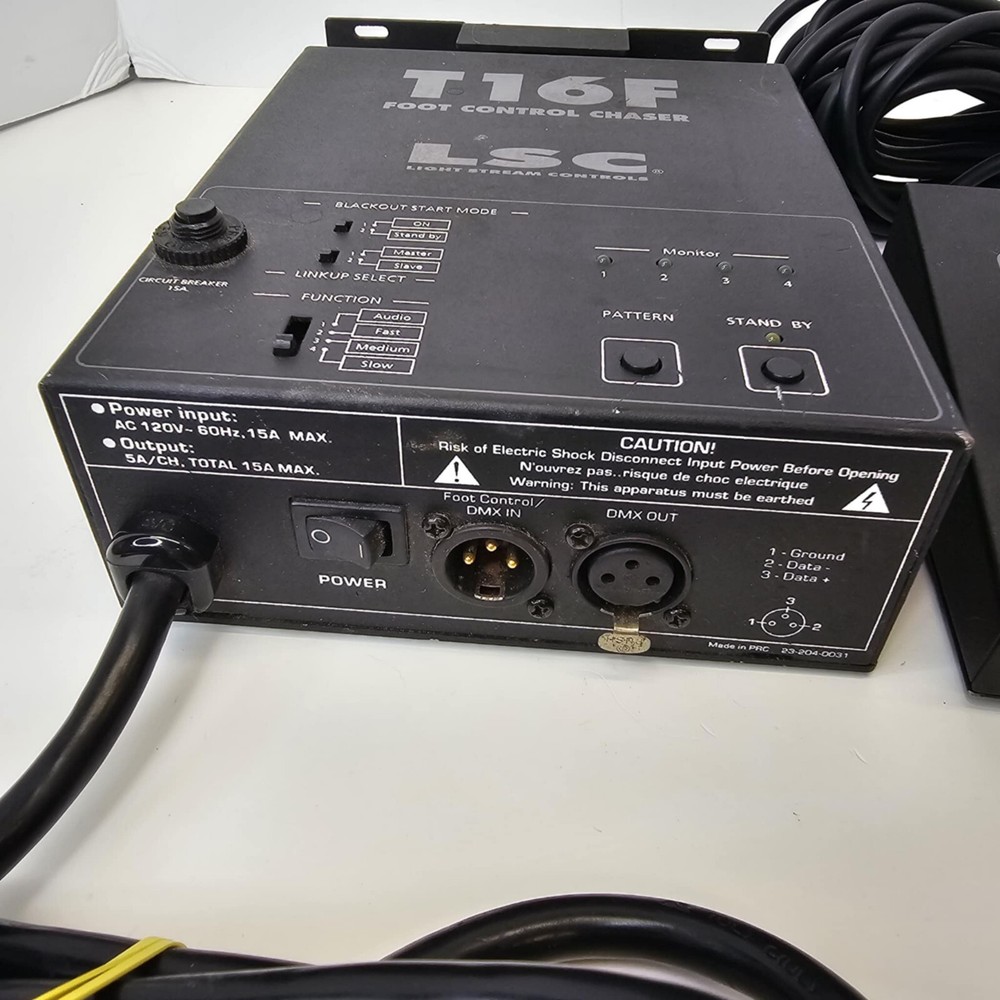 Elation T-16F 4-channel Foot Control Chaser Pack