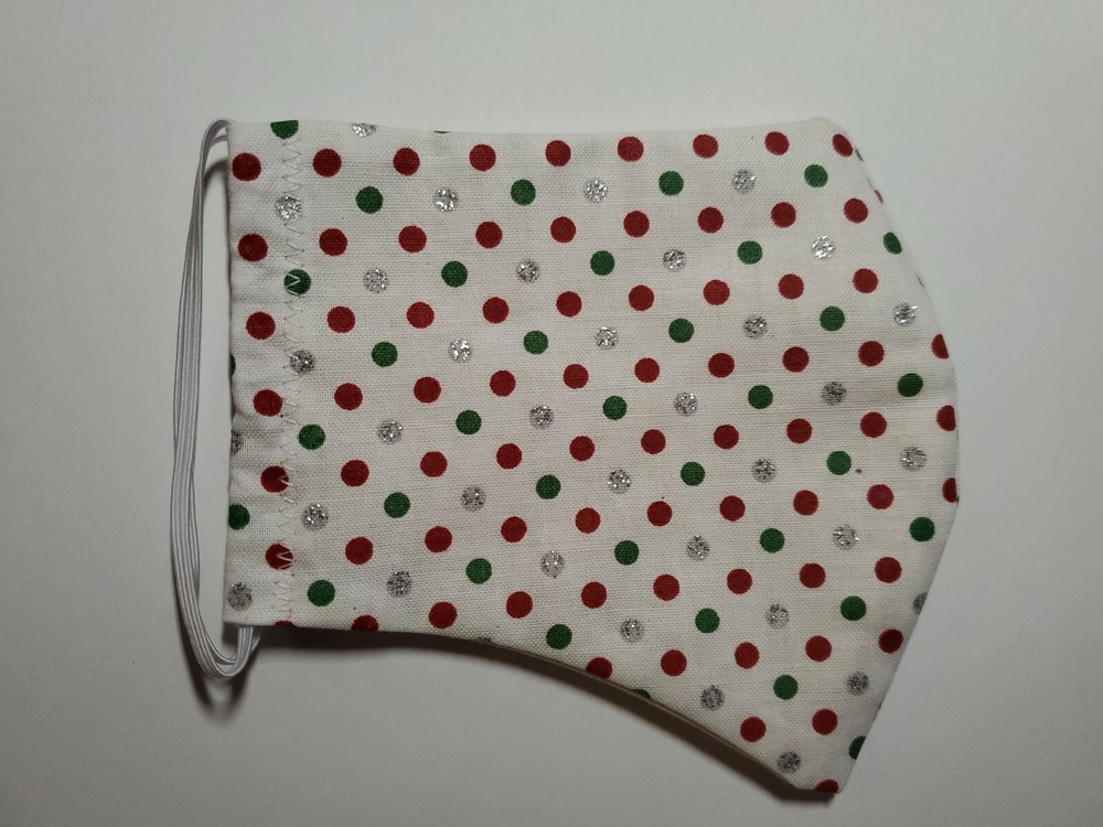 Handmade face mask washable and reusable  with filter pocket