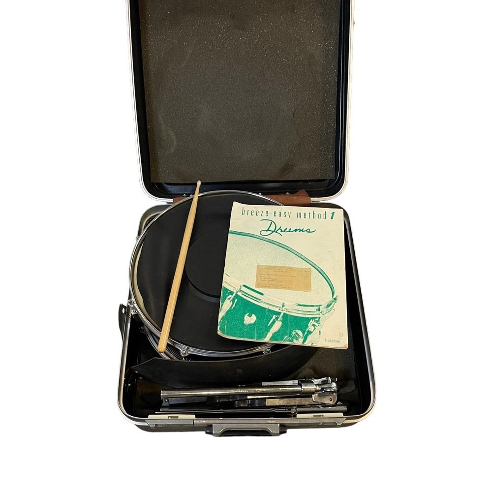 Snare drum kit with stand and black case plus Breeze Easy Method Book