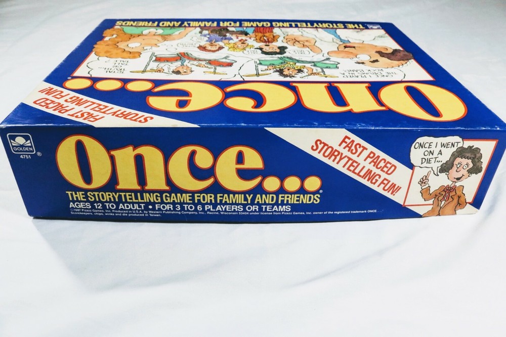 Vintage Party Game Once...1987