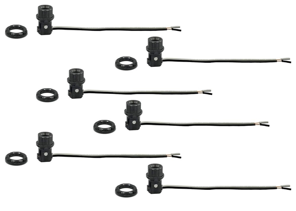 Phenolic Candelabra Light Bulb Sockets