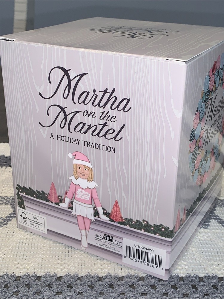 Martha On The Mantel Snow Globe