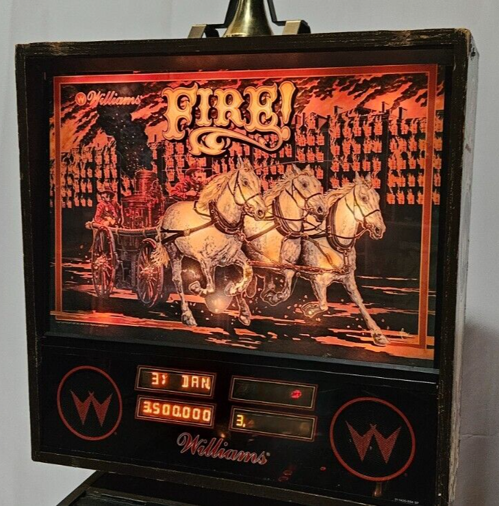 Fire! Pinball Machine Williams (1987) - 3527
