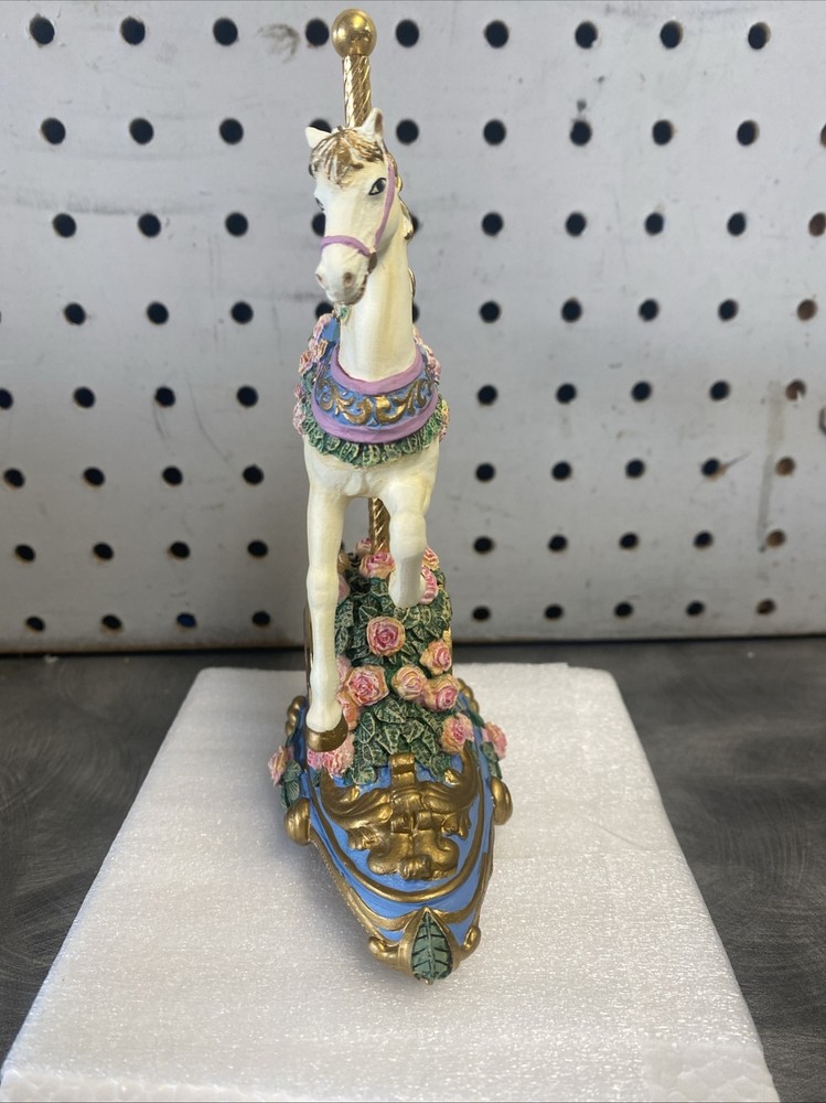 The Carousel Rose Clock (hand Painted, Limited Edition) NEW!!!!
