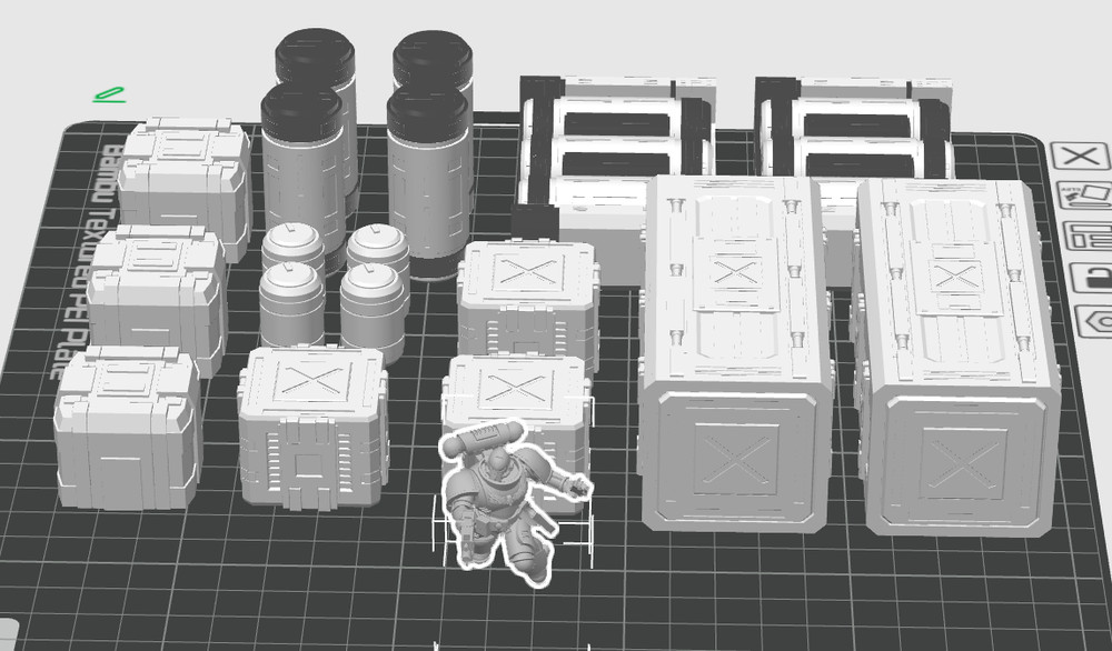 Project Mobius - 28-32mm Sci Fi Scatter Terrain (Medium Pack)