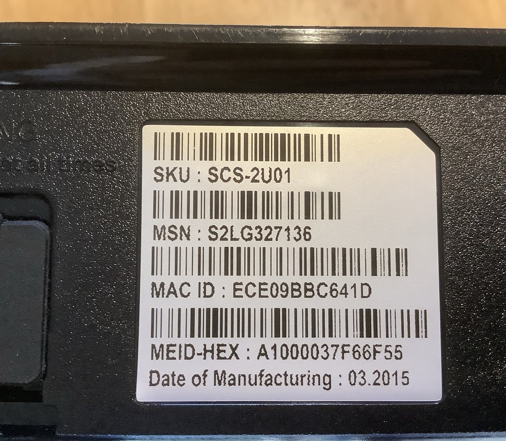 Pre Owned Samsung Verizon Wireless Network Extender Model SCS-2U01
