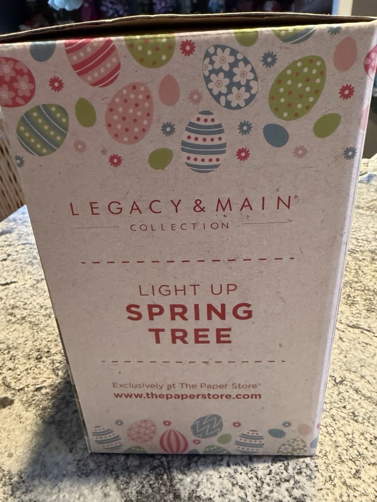 Paper Store Light Up Spring Tree