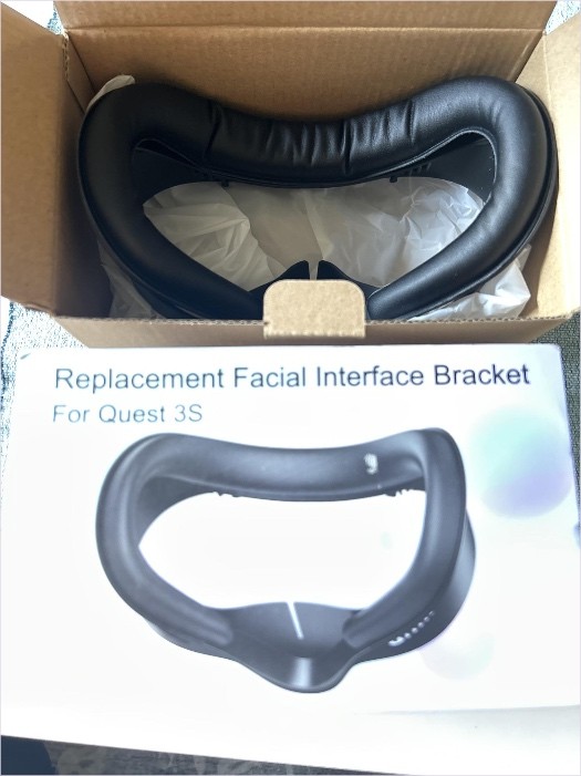 Facial Interface Mask Pad, Removable Facial Interface Frame, Sweat-Proof Pu Foam
