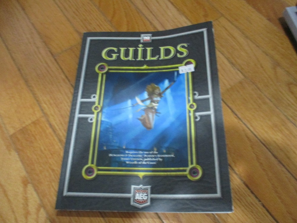 D&D D20 AEG Guilds