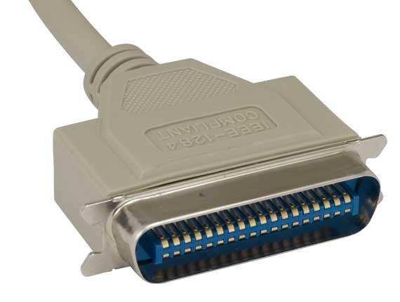 50ft IEEE-1284 DB25M to CN36M Parallel Printer Cable