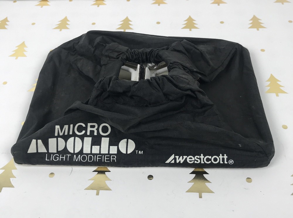 Westcott Micro Apollo Light Modifier Diffuser Softbox for Photography- 5" x 8"