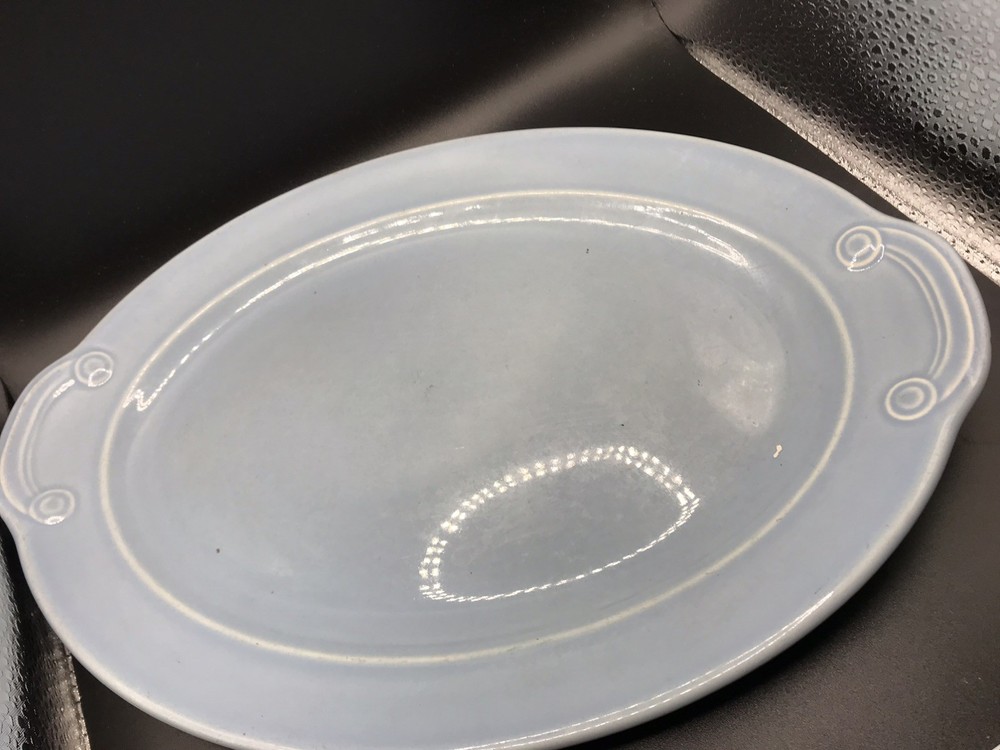 Lu-Ray Pastels Oval Serving platter 10”